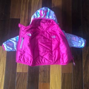 North Face Toddler Reversible Jacket 12-18m